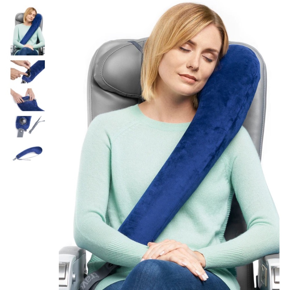 Travel Rest Ultimate travel pillow navy blue